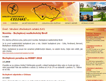 Tablet Screenshot of celiakie-jih.cz